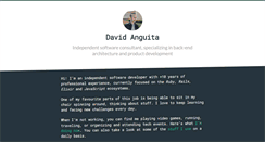 Desktop Screenshot of davidanguita.name